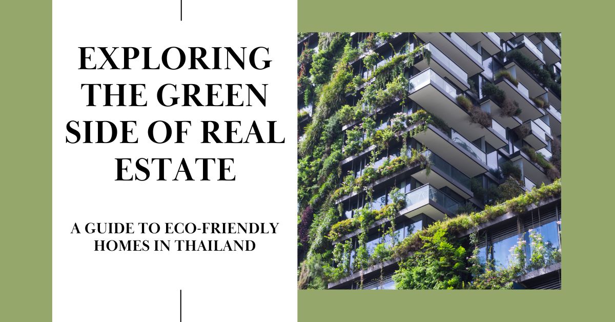Exploring the Green Side of Real Estate - A Guide to Eco-Friendly Homes in Thailand